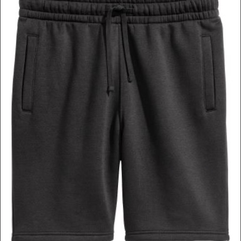 H&M Black Sweat Shorts